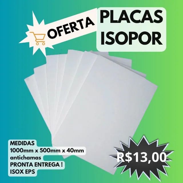 Isopor para qualquer utilidade oferta