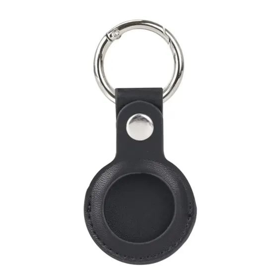 Case Capa Para AirTag Apple Chaveiro Protetor De Couro