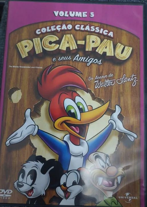 Pica-Pau - Coleção Clássica - Volume 5 - DVD