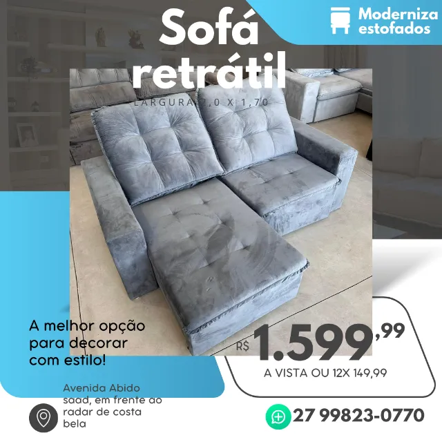 Sofa em promoção
