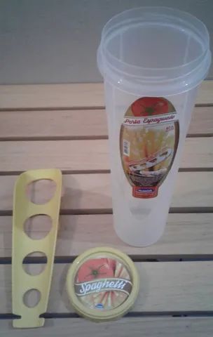 Pote Para Espaguete 1 Litros Com Medidor Plasútil - Foto 3