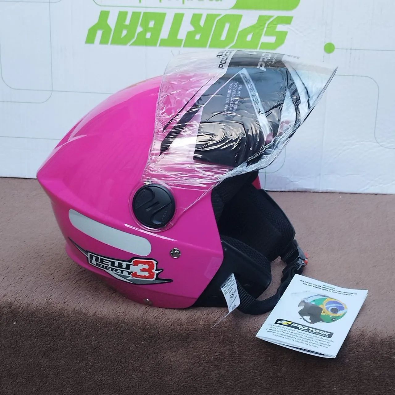 Capacete feminino 56 novo - Foto 2