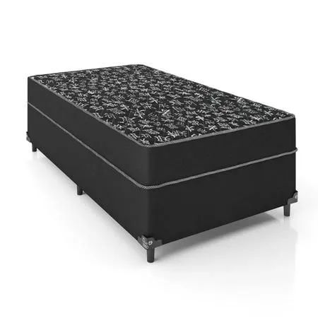 Cama suede solteiro 