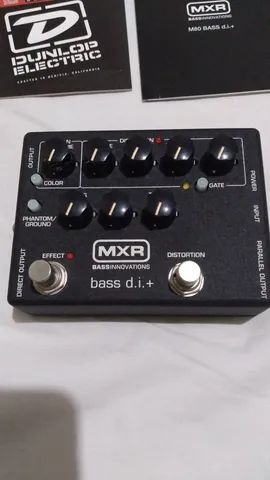 Pedal Mxr Bass  D.I. M-80 com Distortion novo - Foto 4