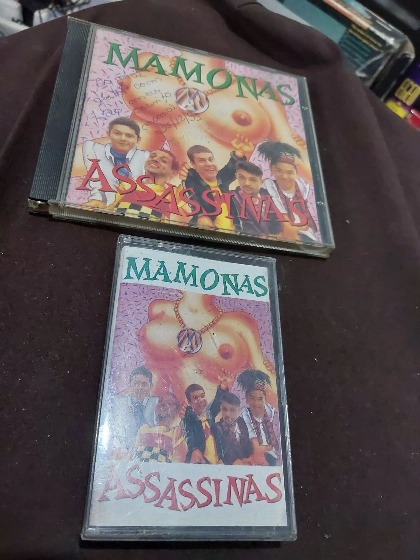 Mamonas assassinas CD e Fita Cassete.
