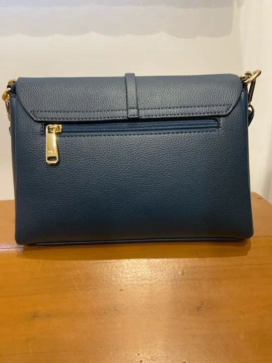 Bolsa Azul nova com 2 alças  - Foto 2