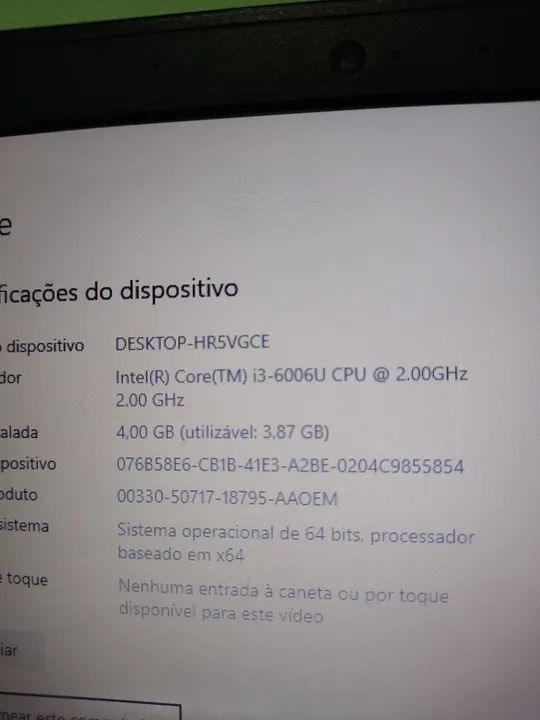 Notebook Dell i3 de 6° Geração  - Foto 6