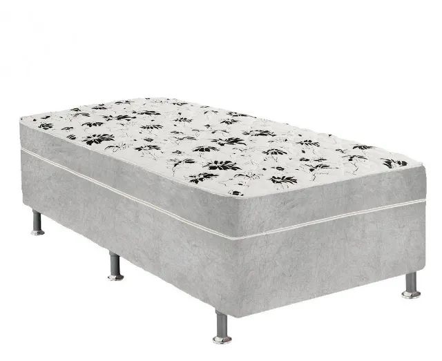 Cama Box Conjugada Solteiro Mola Ensacada 55x88x188 - Foto 2