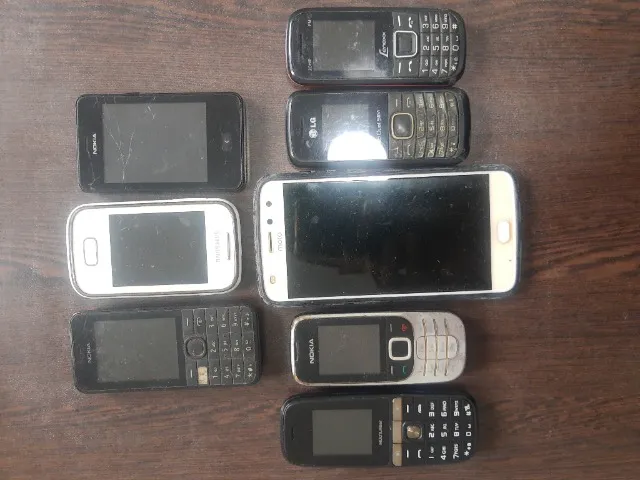 Lote de celulares