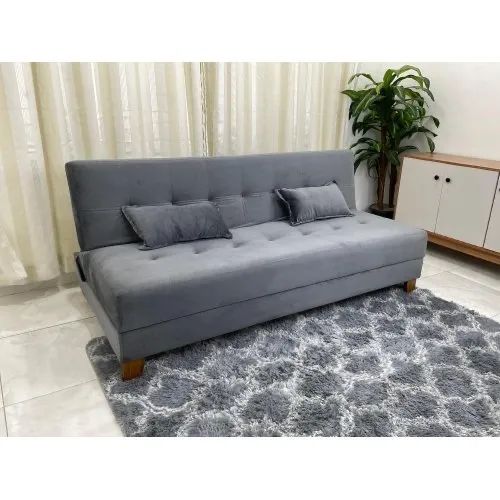3-Seat Sofa Bed Gray / FREE SHIPPING