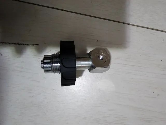 Adaptador DIN para Enchimento de Cilindros de Mergulho - 300 BAR Latão Cromado - Foto 6