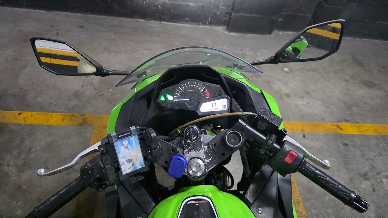 Kawasakii ninja verde 300 cc edição limitada 2014 - Foto 4