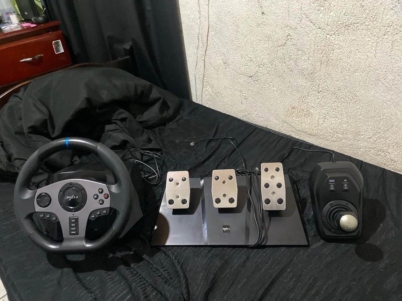Volante PXN v9 para Xbox e PC - Impecável! - Foto 4