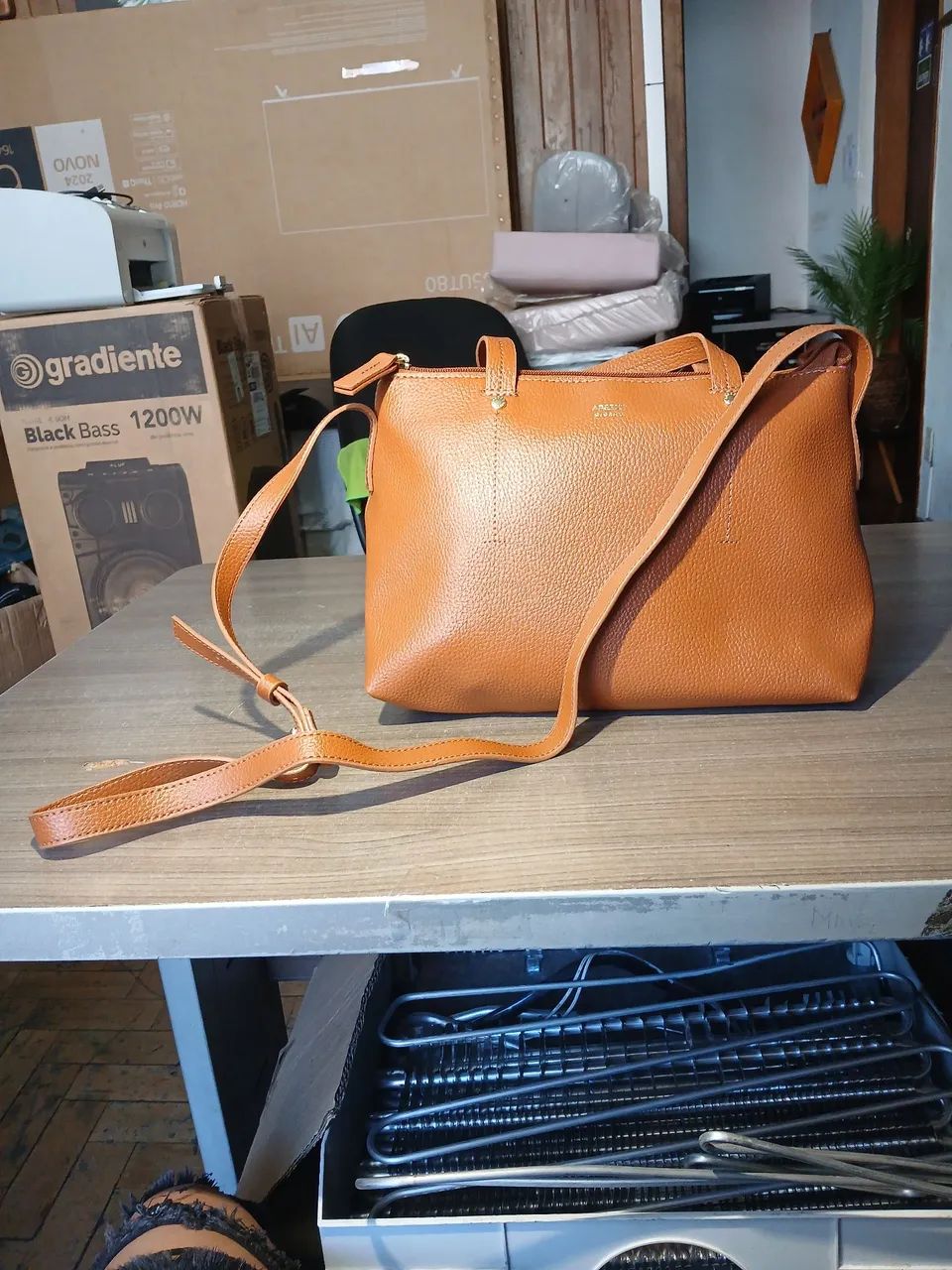 Bolsa Tote marrom Arezzo (Grande) - Foto 2
