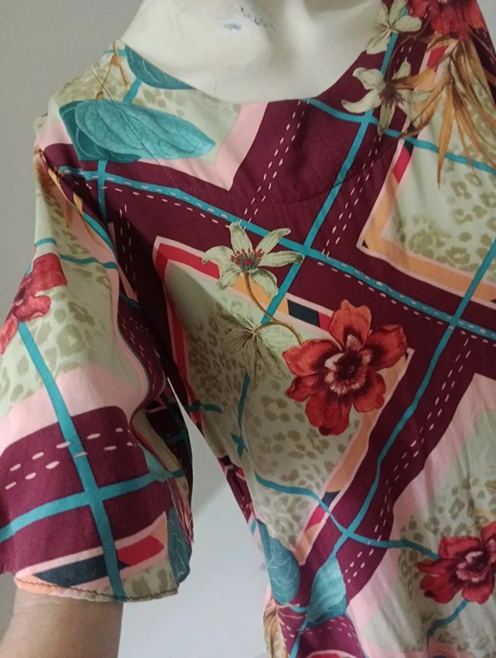 Blusa estampada floral