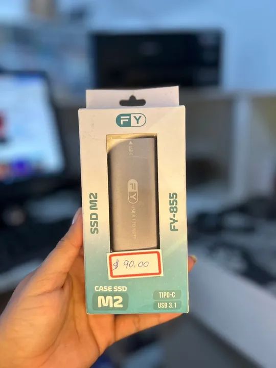 Case SSD M2 FY-855 USB 3.1 Tipo-C