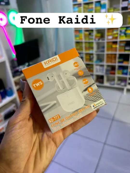 Fone de Ouvido Bluetooth Kaidi KD-772 TWS