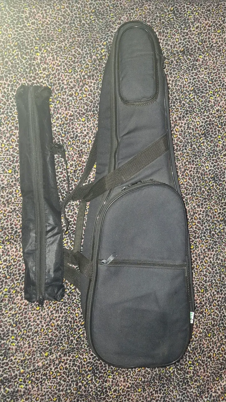 Capa de violino + estante