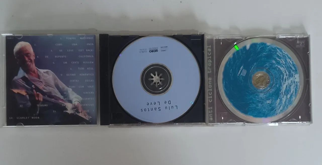 Lulu Santos - De Leve & Anti Ciclone Tropical - CDs - Foto 3