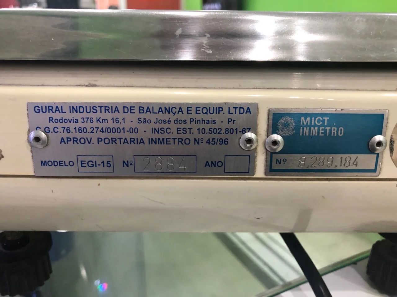 Balança eletrônica comercial Gural EGI-15 - Foto 5