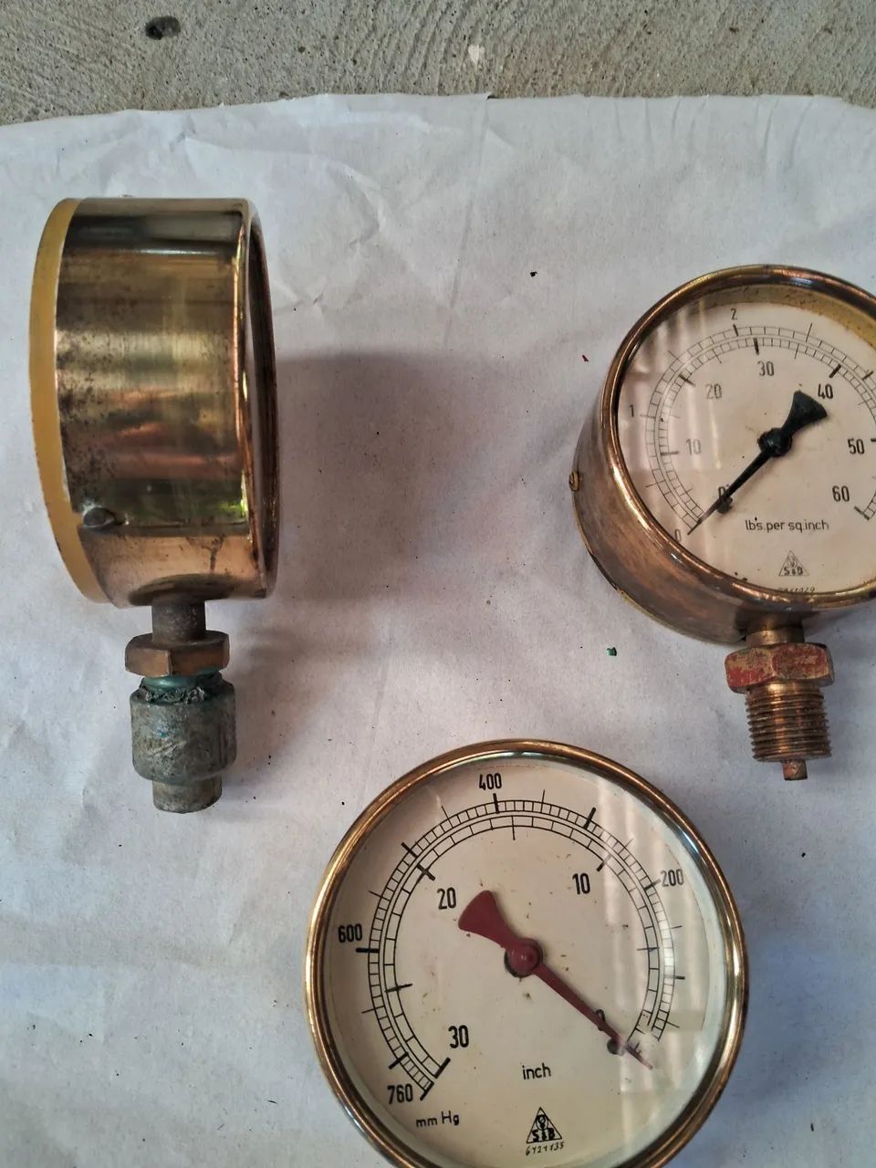 Vários manômetros .aceito oferta ou troco por inversora de solda ou furadeira de bancada  - Foto 6