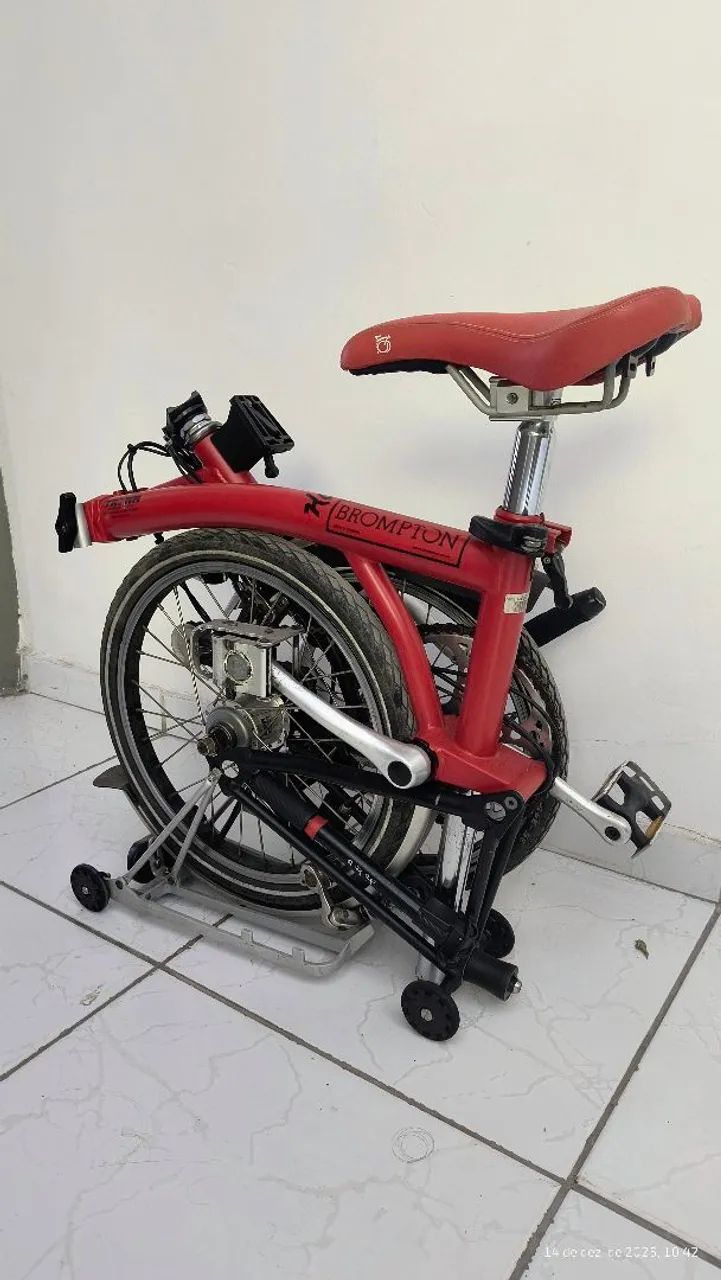 Bicicleta dobrável Brompton m3l 2009 - Ciclismo - Santo Amaro
