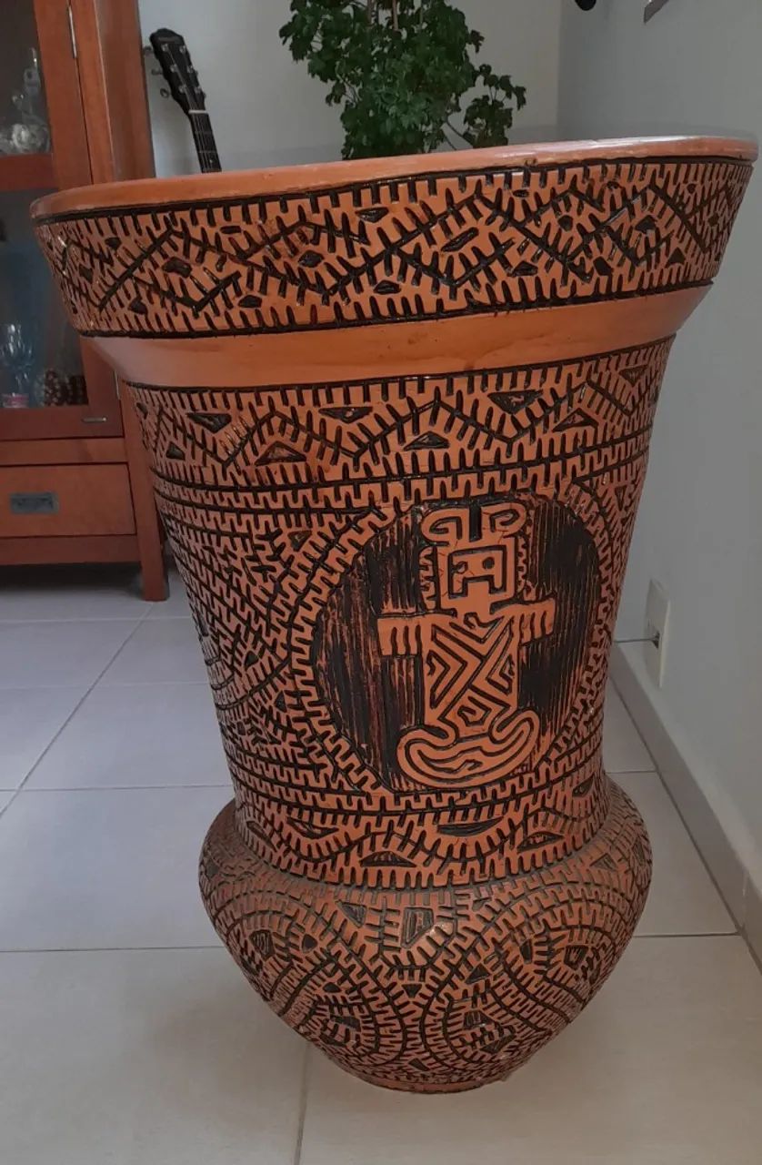 Vaso Artesanal Antigo (65cm)