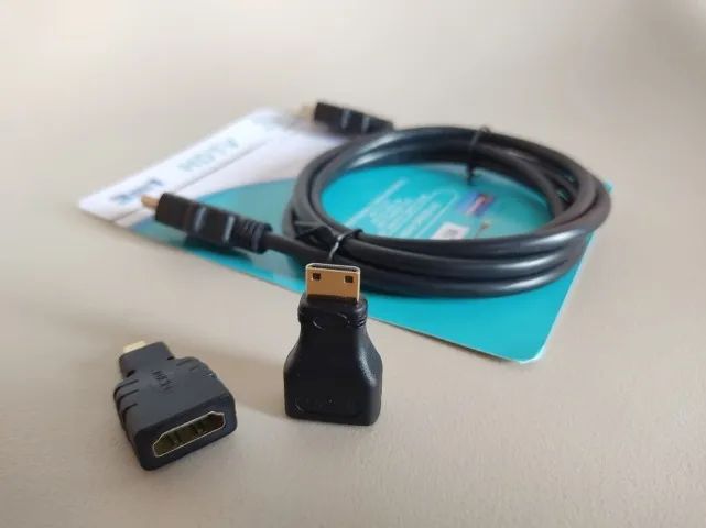 Cabo Hdmi 3 Em 1 (hdmi + Mini Hdmi + Micro Hdmi) (Entrega Grátis) - Foto 4