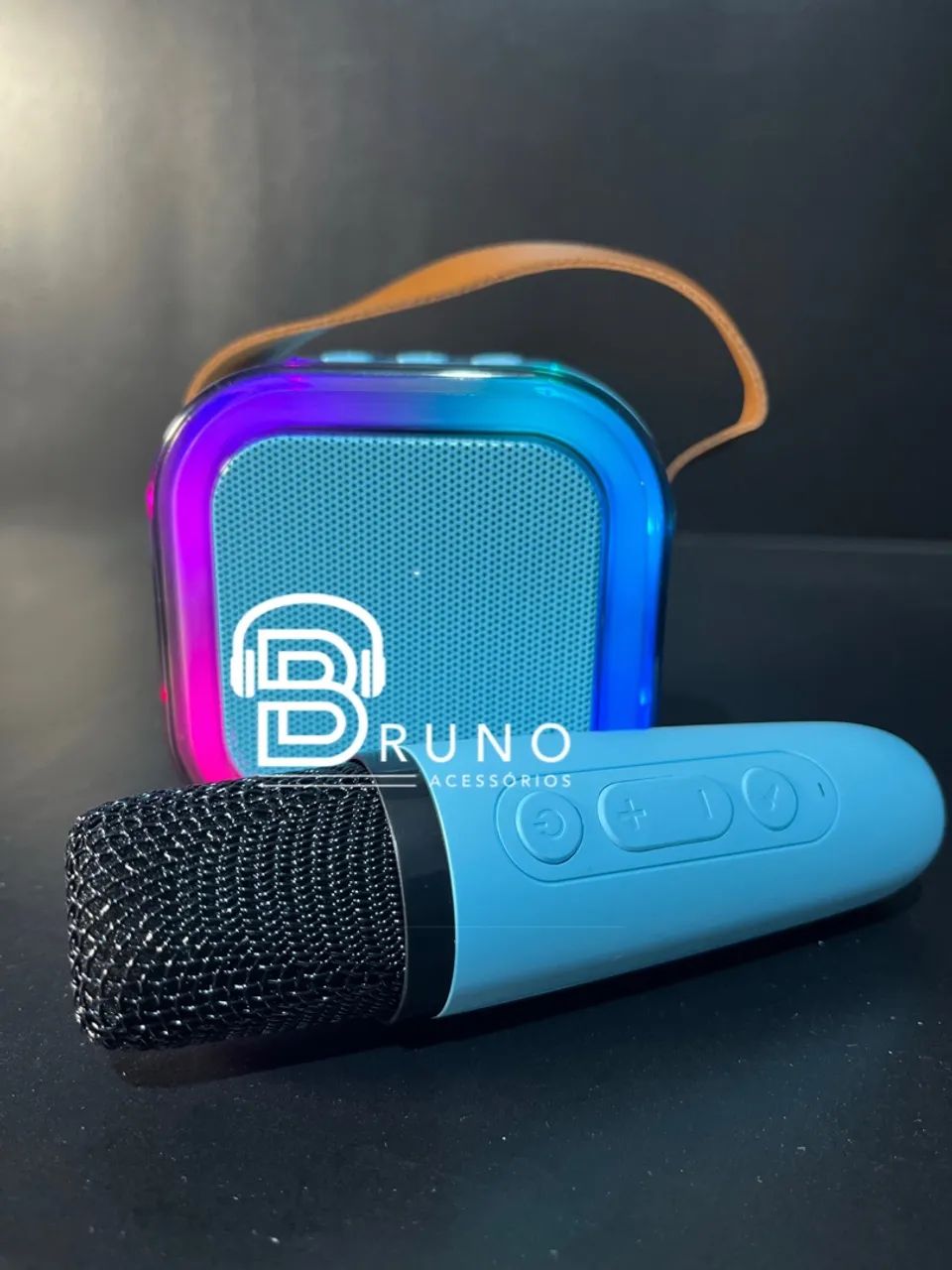 Caixa de som Bluetooth C/ Microfone - Foto 2