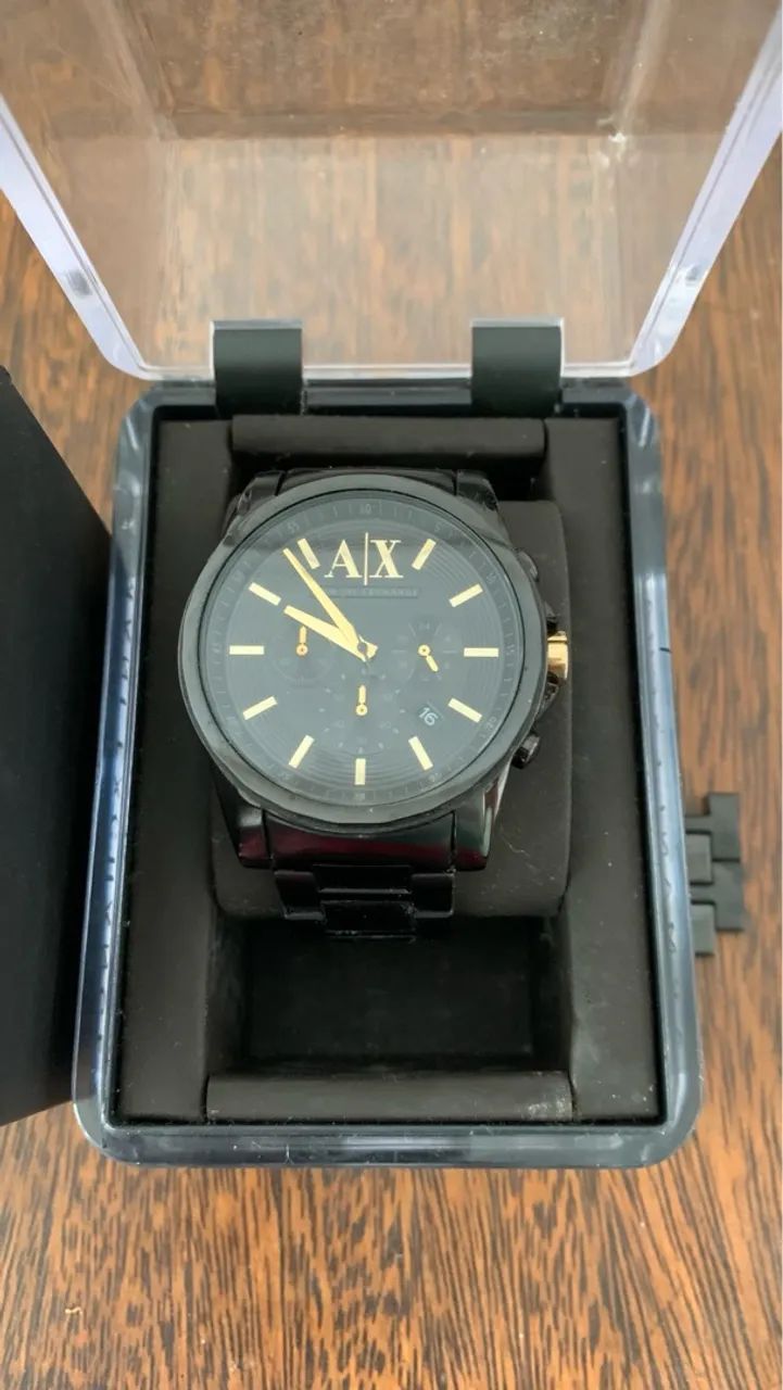 Relógio Armani Exchange AX Preto - Foto 2