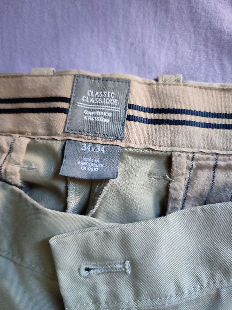 Calça jeans NOVA Social Bege - Conforto e Estilo - Foto 4