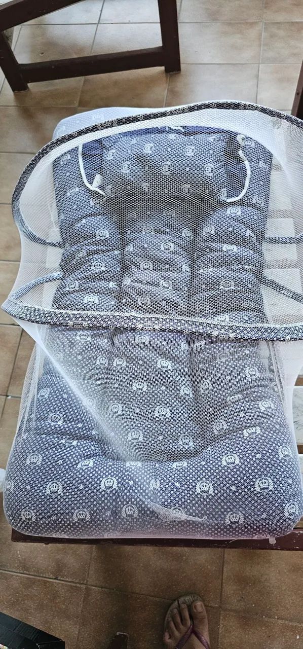 Vendo berço portátil para menino! - Foto 5