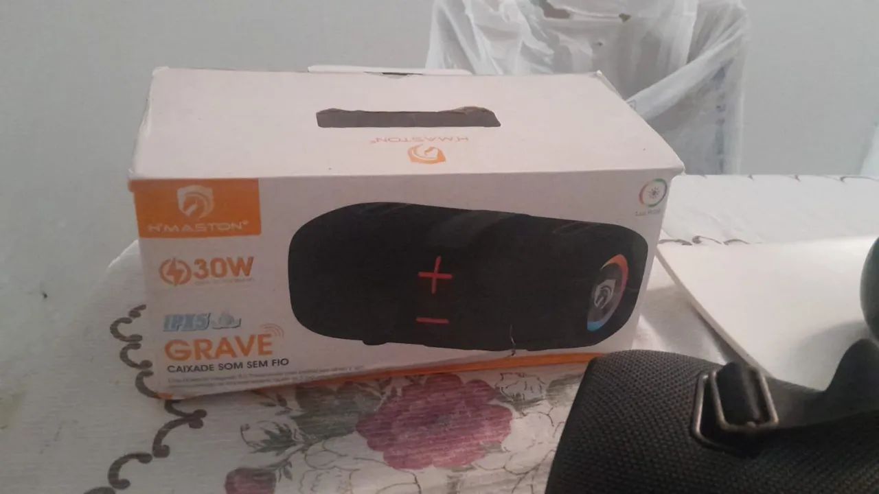 Caixa de Som Bluetooth Portátil - Foto 3