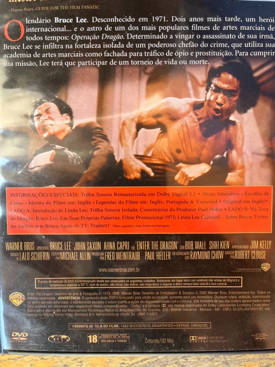 Coleção de Filmes Bruce Lee em DVD - Foto 6