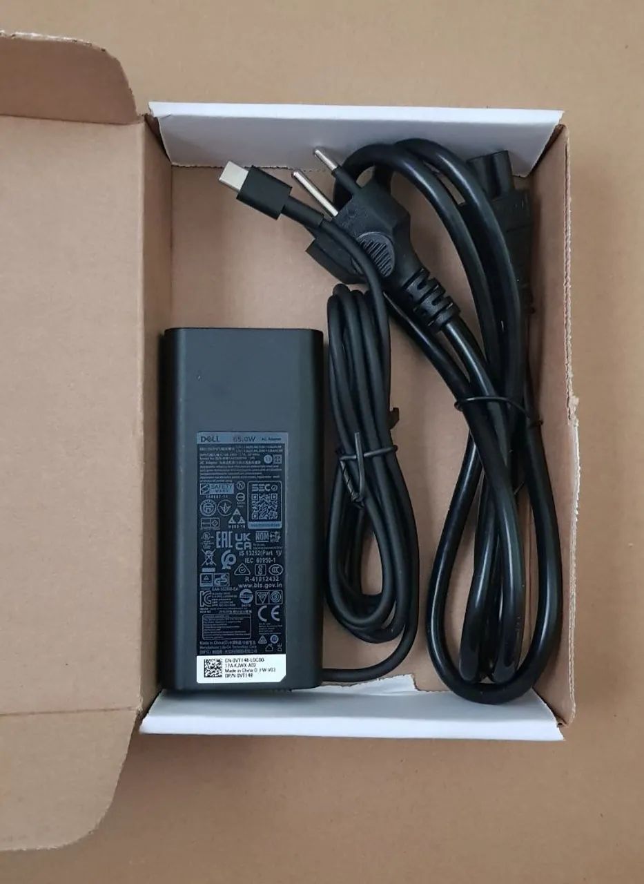 Fonte carregador Tipo-C  pra notebook dell