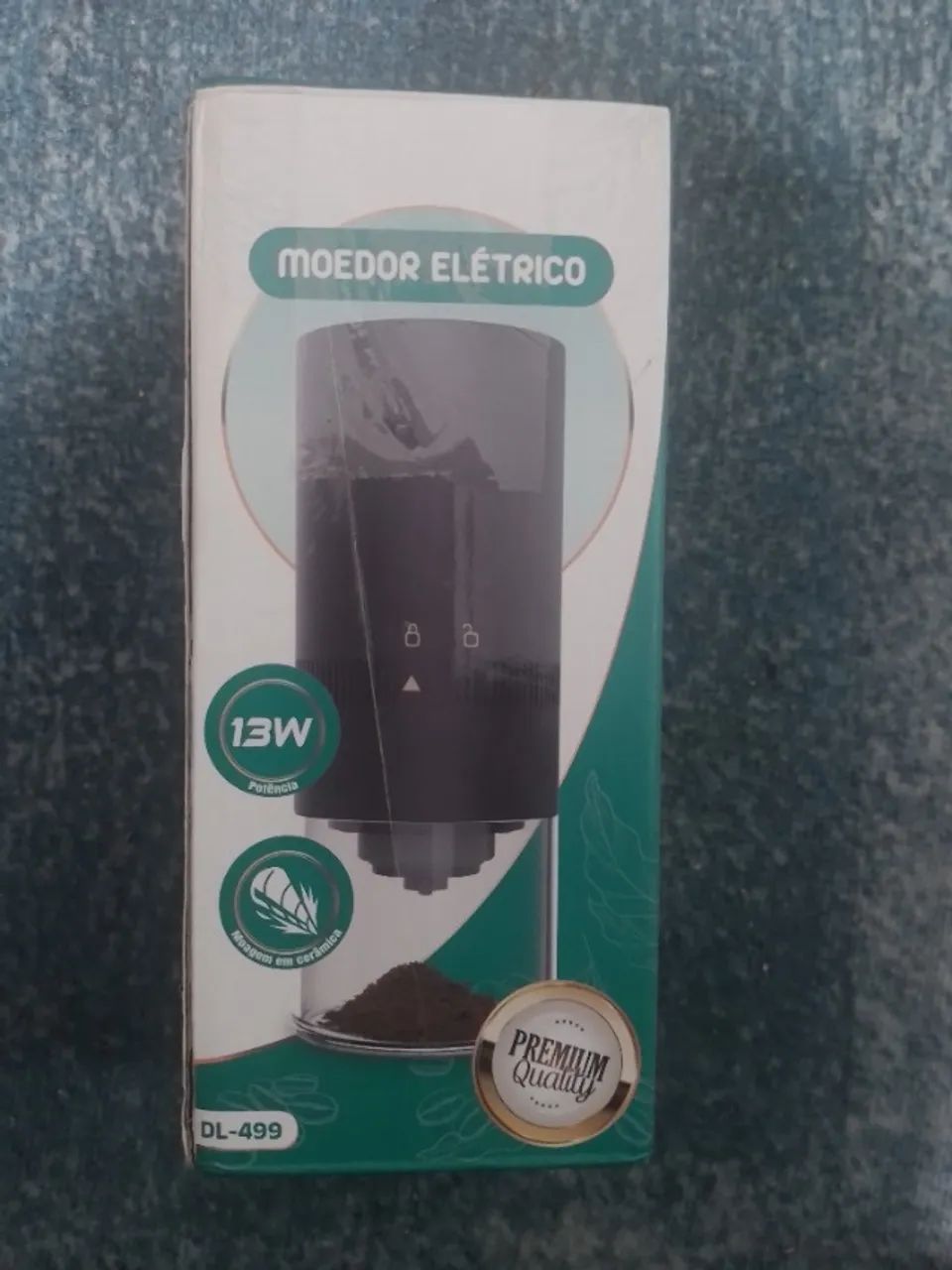Moedor de Café Elétrico Portátil DL-499 - novo  - Foto 2