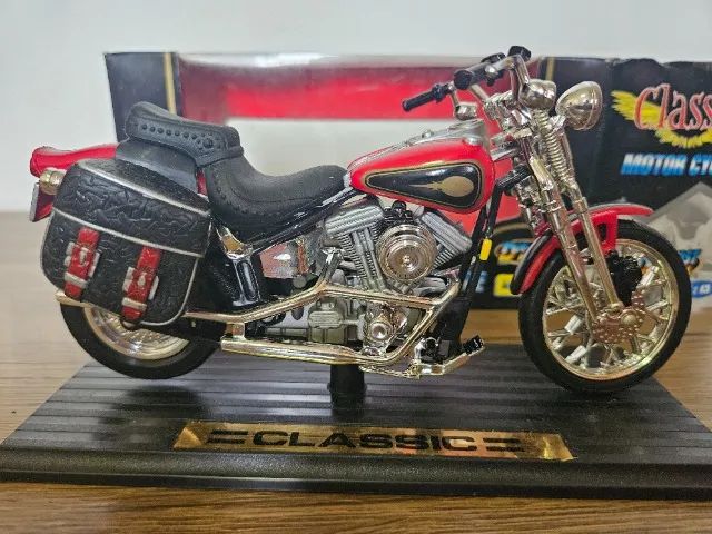 Moto miniatura vermelha 1:13 - Foto 3