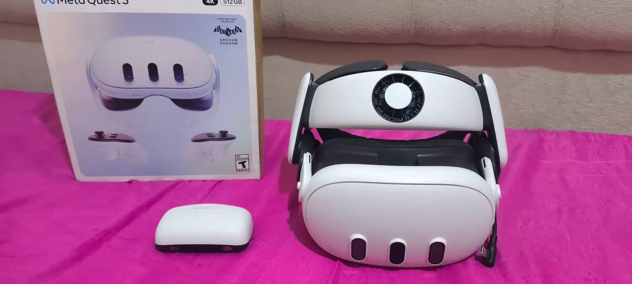 Meta quest 3 + BoboVR S3 PRO - Peças e Acessórios de Vídeo Game