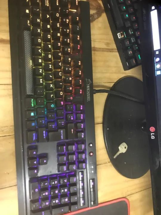 corsair teclado k70 rgb rapidfire