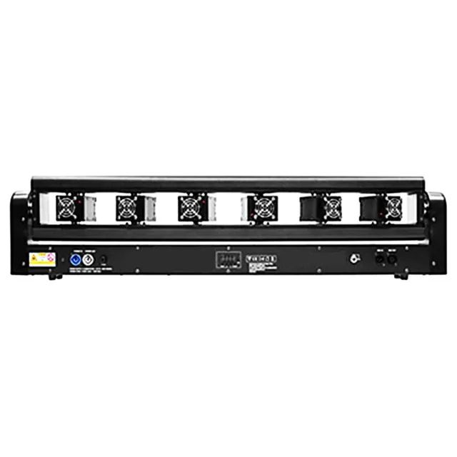 Super Ribalta Moving Laser 6 Saidas/cabeças Rgb Tilt Pan DJ