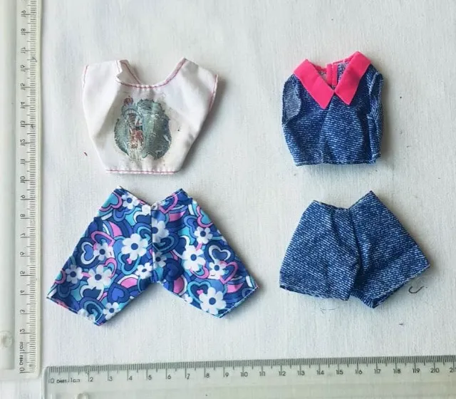 Brinquedos - Roupinhas Barbie (Cartelas Go In Style e Fashion Favorites) - 1998 - Mattel