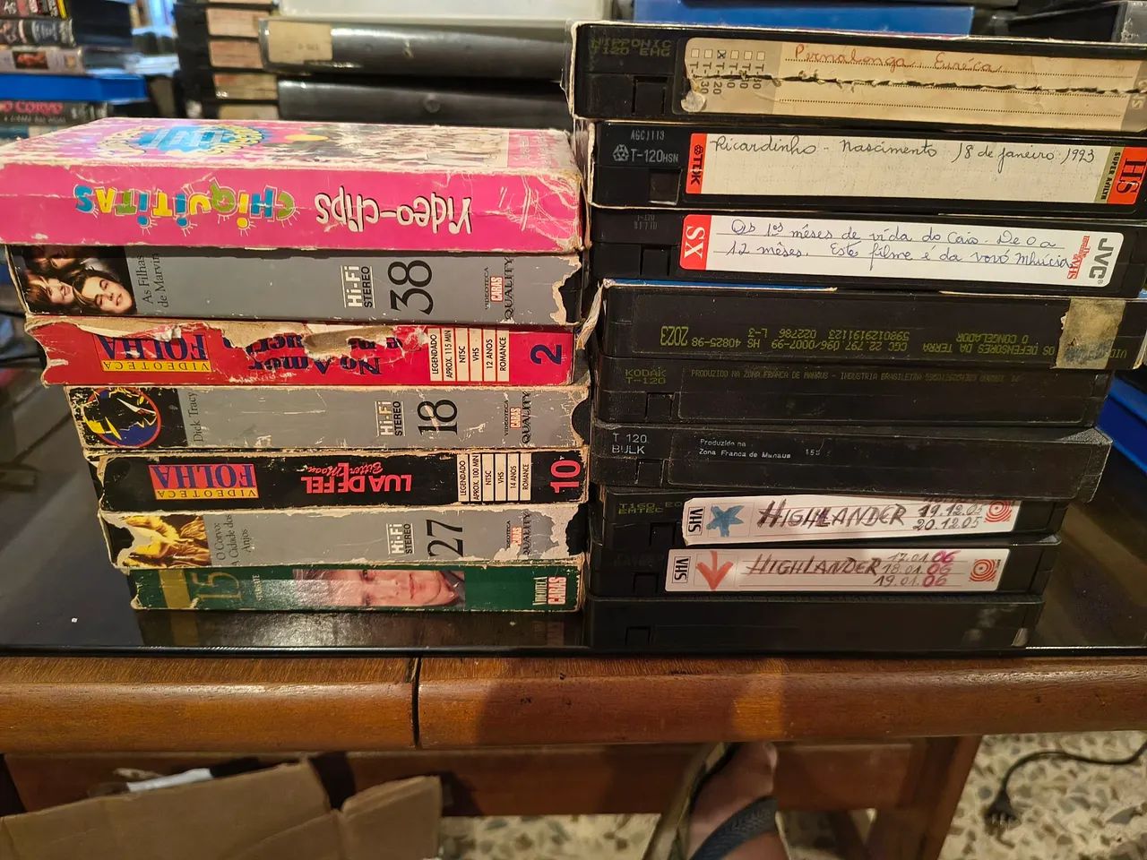 Coleção de Fitas VHS - Filmes Variados