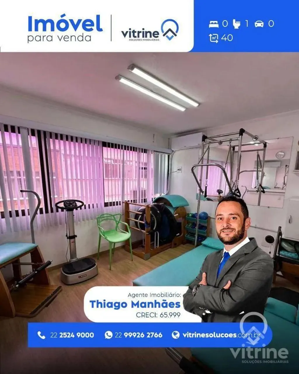 Sala à venda, 40 m² - Centro - Nova Friburgo/RJ