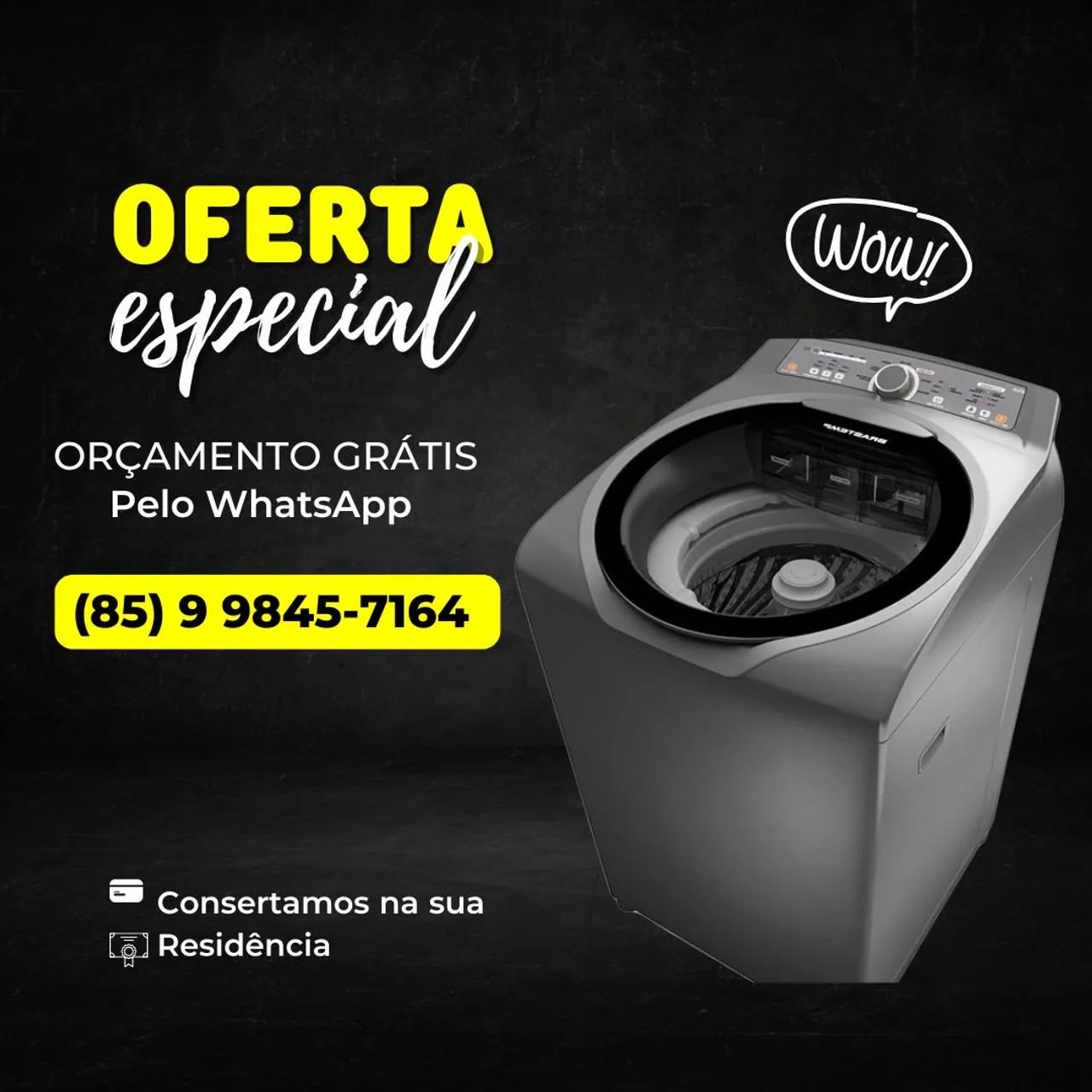 Conserto de Máquinas de lavar Roupas em Fortaleza 