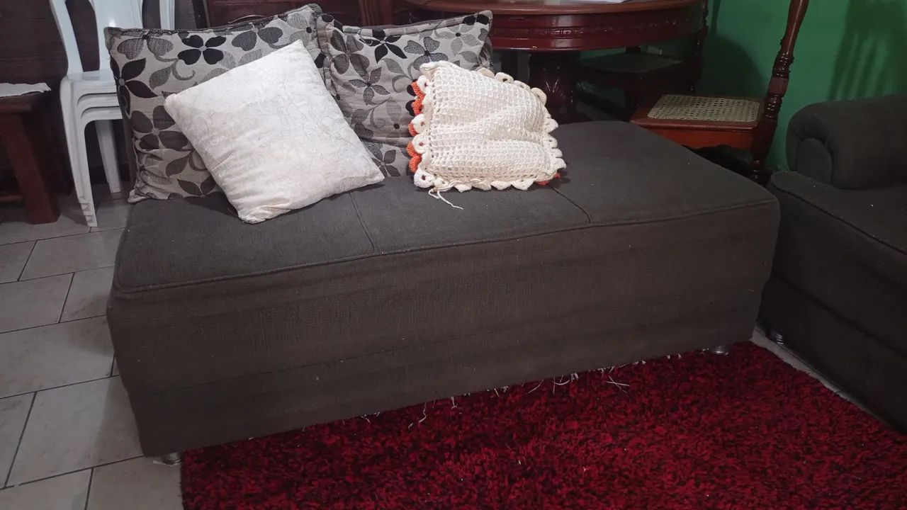 Conjunto de Sofá de Canto 2+3 Lugares e poltrona - Conforto e Estilo - Foto 2