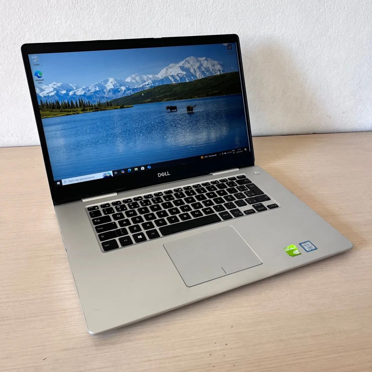 Notebook Top Dell I7/ Nvidia/ 16GB/ SSD/ FHD/ 12X No Cartão 