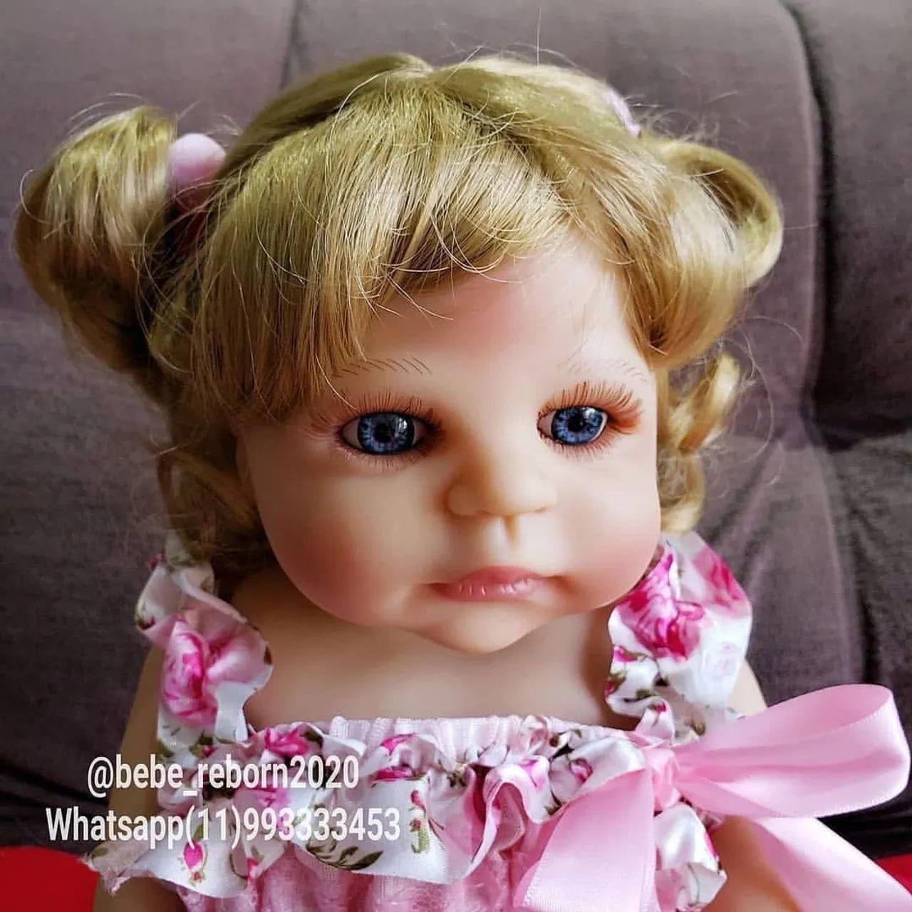 Boneca Reborn loira - Foto 4