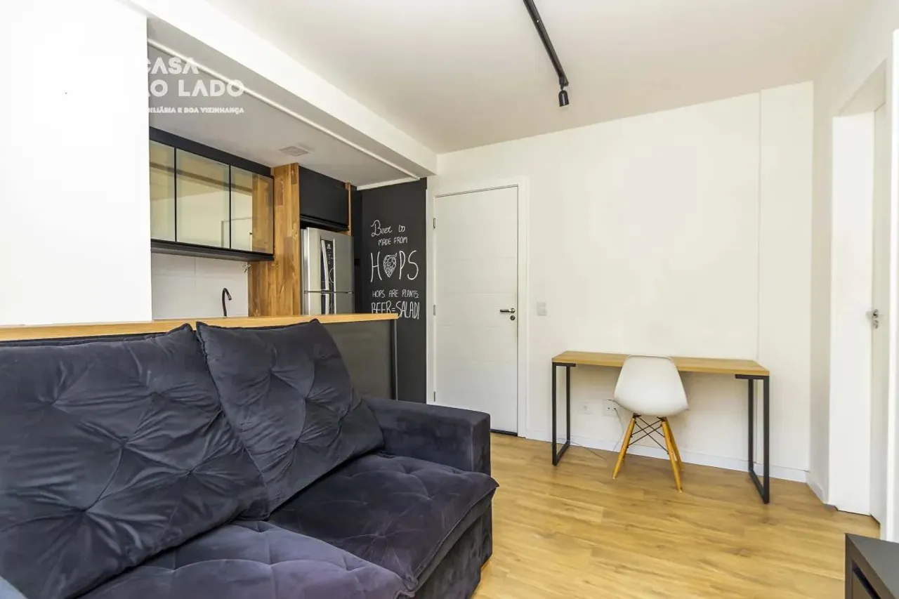 Apartamento 50m² Mobiliado com 01 quarto no Rebouças - Curitiba/PR