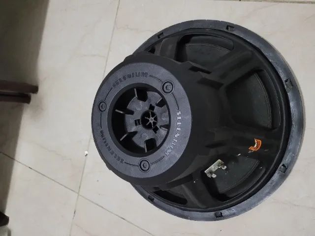 falante sub Selenium Matador 15 Pol 800W Rms 2+2 - 15Sw/12a - distorcendo - Foto 4