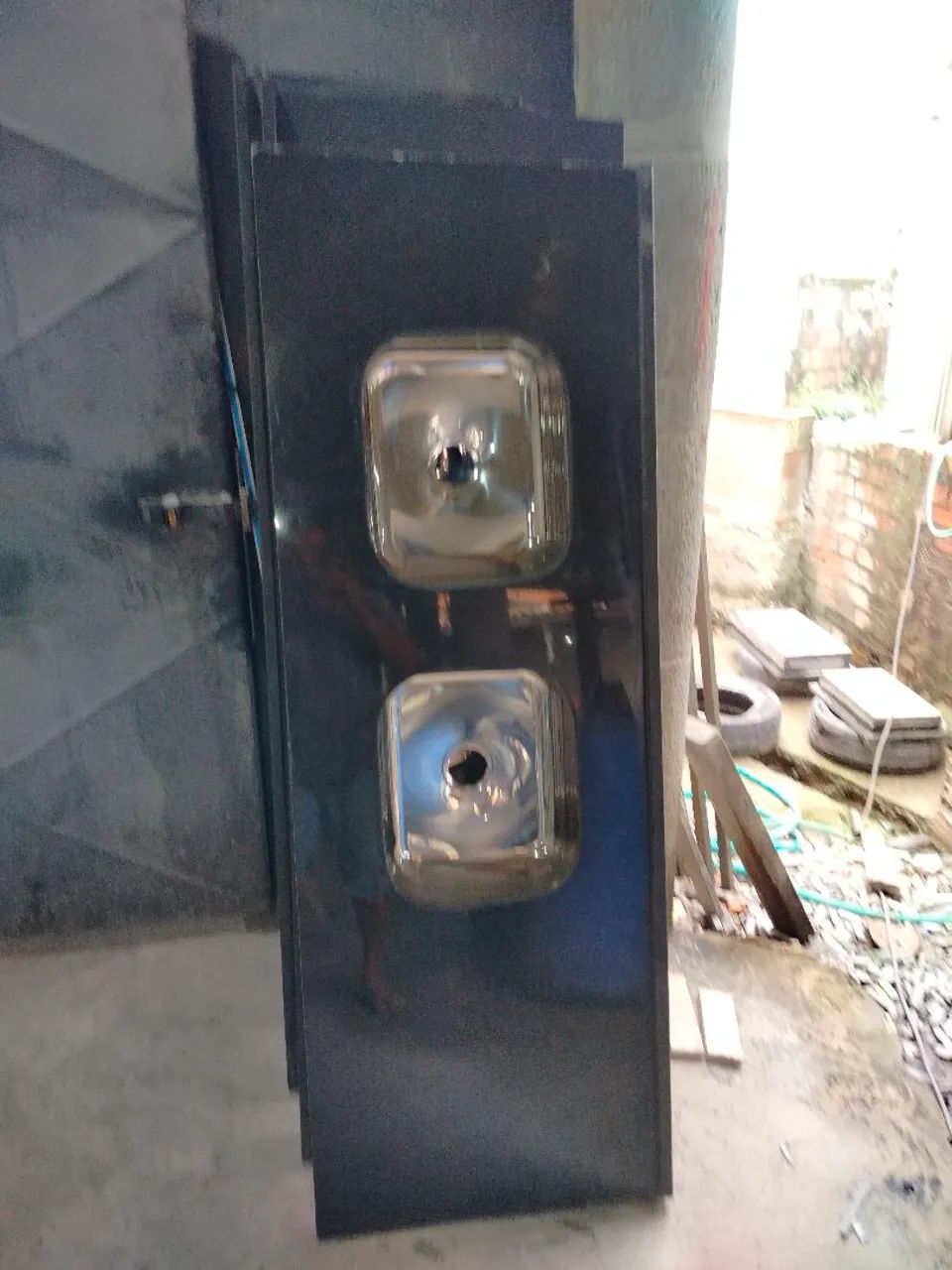 Cuba de aço inox para pia